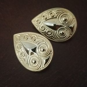 Clip on bohemian chic earrings